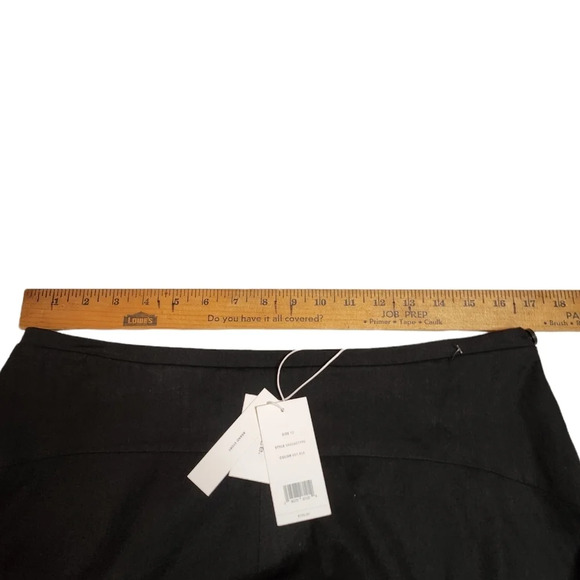 Vince Linen Flounce Shorts Black (No Tags) - Picture 10 of 11